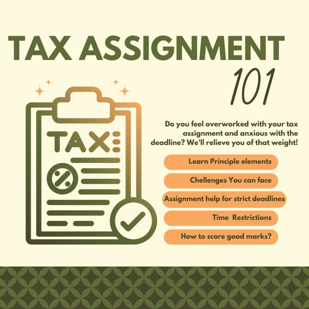 tax assignment help